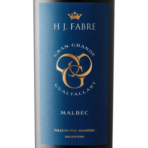 Fabre Montmayou H J. Fabre Gran Grande Gualtallary Malbec | Vivino English